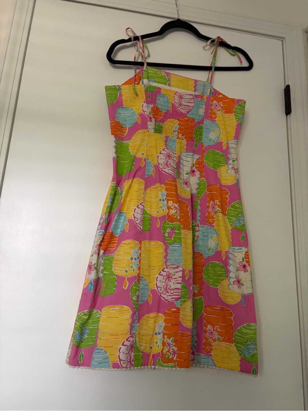 Lilly Pulitzer Vintage Multi Lantern-Print Sundress - Picture 2 of 3